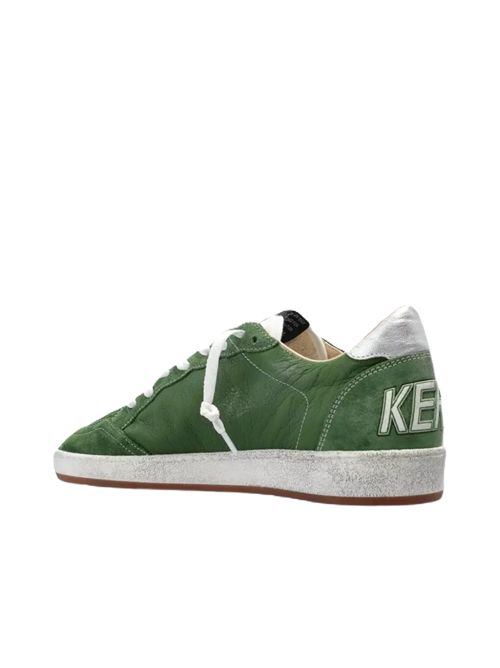 Golden Goose Green Low Top Sneakers Golden Goose | GMF00117F00757335837 GREEN/WHITE/SILVER
